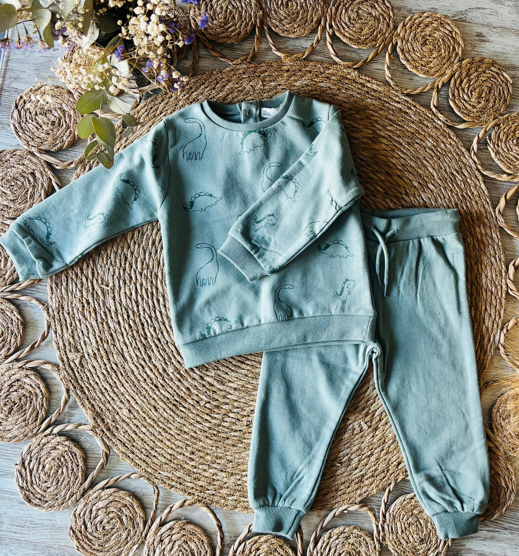 CONJUNTO SUDADERA Y PANTALON DINO