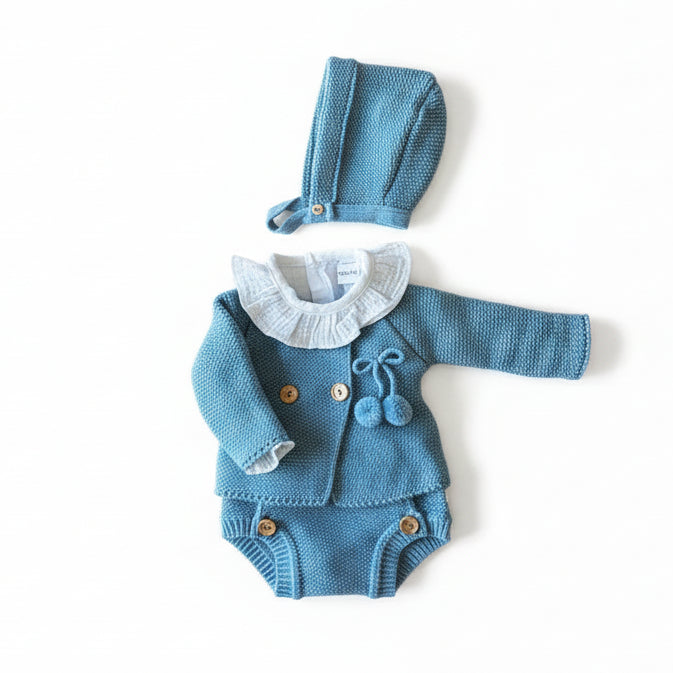 CONJUNTO 3 PIEZAS ENCANTO PETROLEO