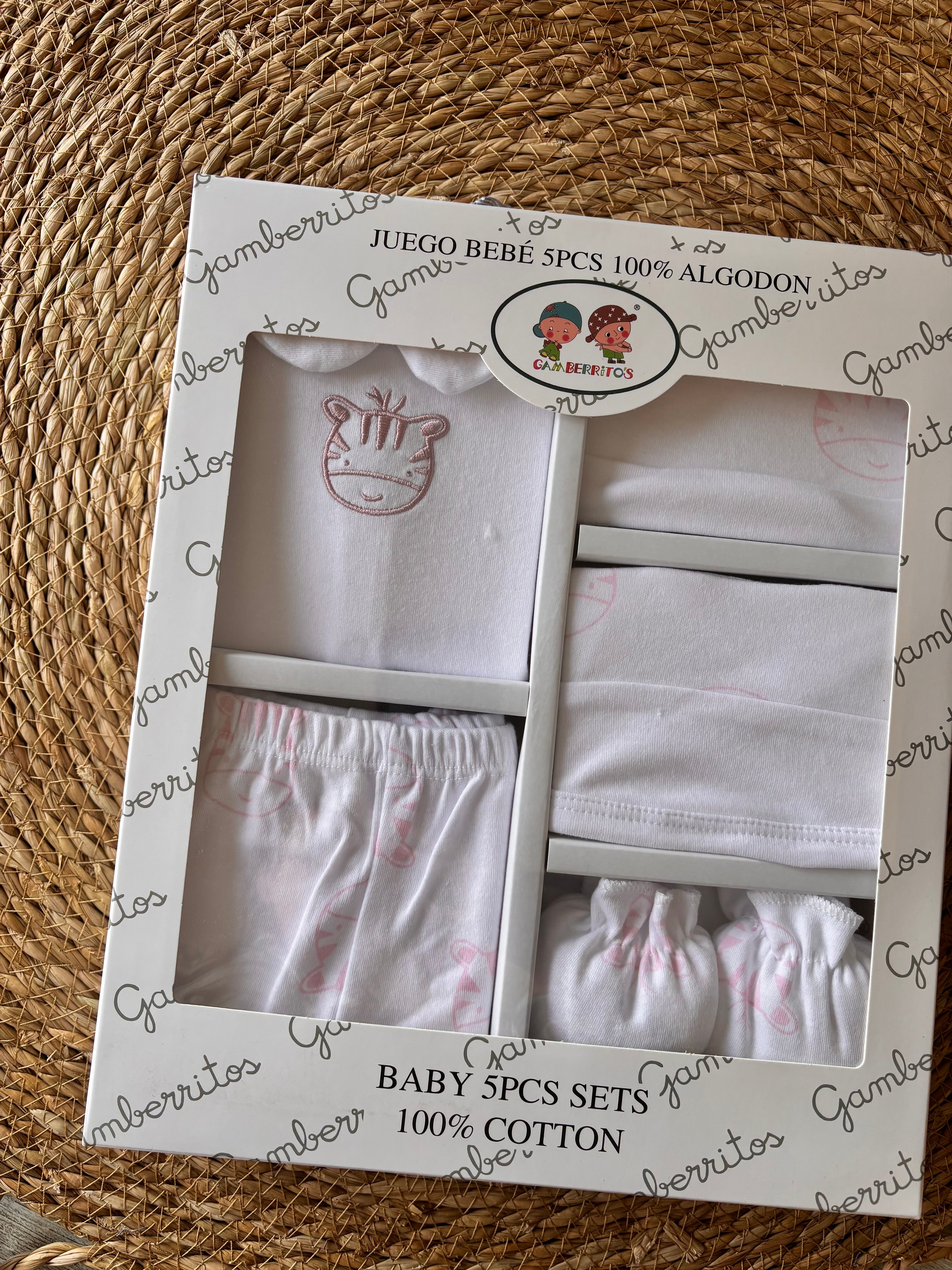 JUEGO 5 PIEZAS PRIMERA PUESTA