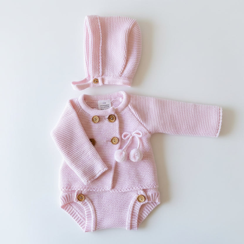 CONJUNTO 3 PIEZAS DULZURA ROSITA