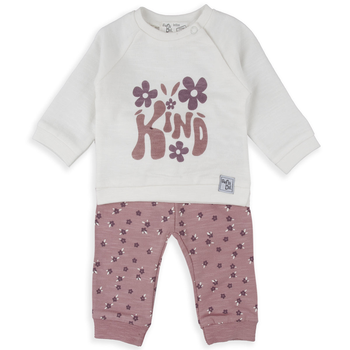 SUDADERA Y PANTALON LILA