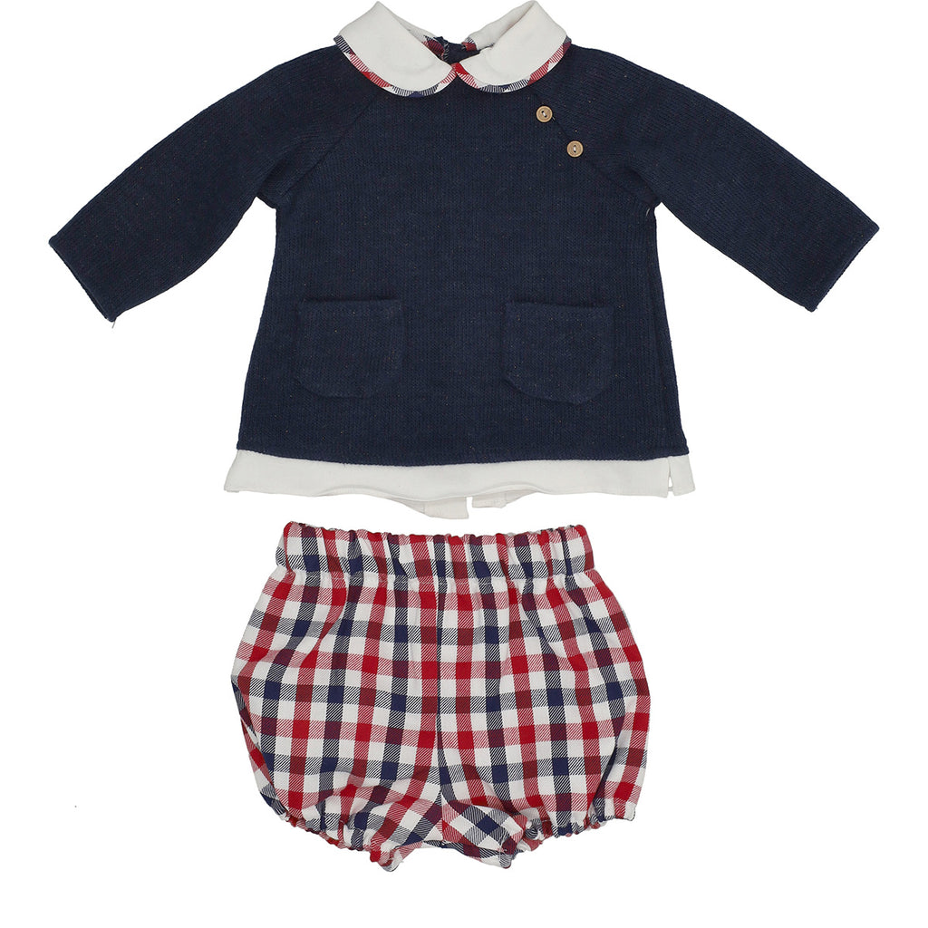 CONJUNTO PANTALÓN Y JERSEY MARINO