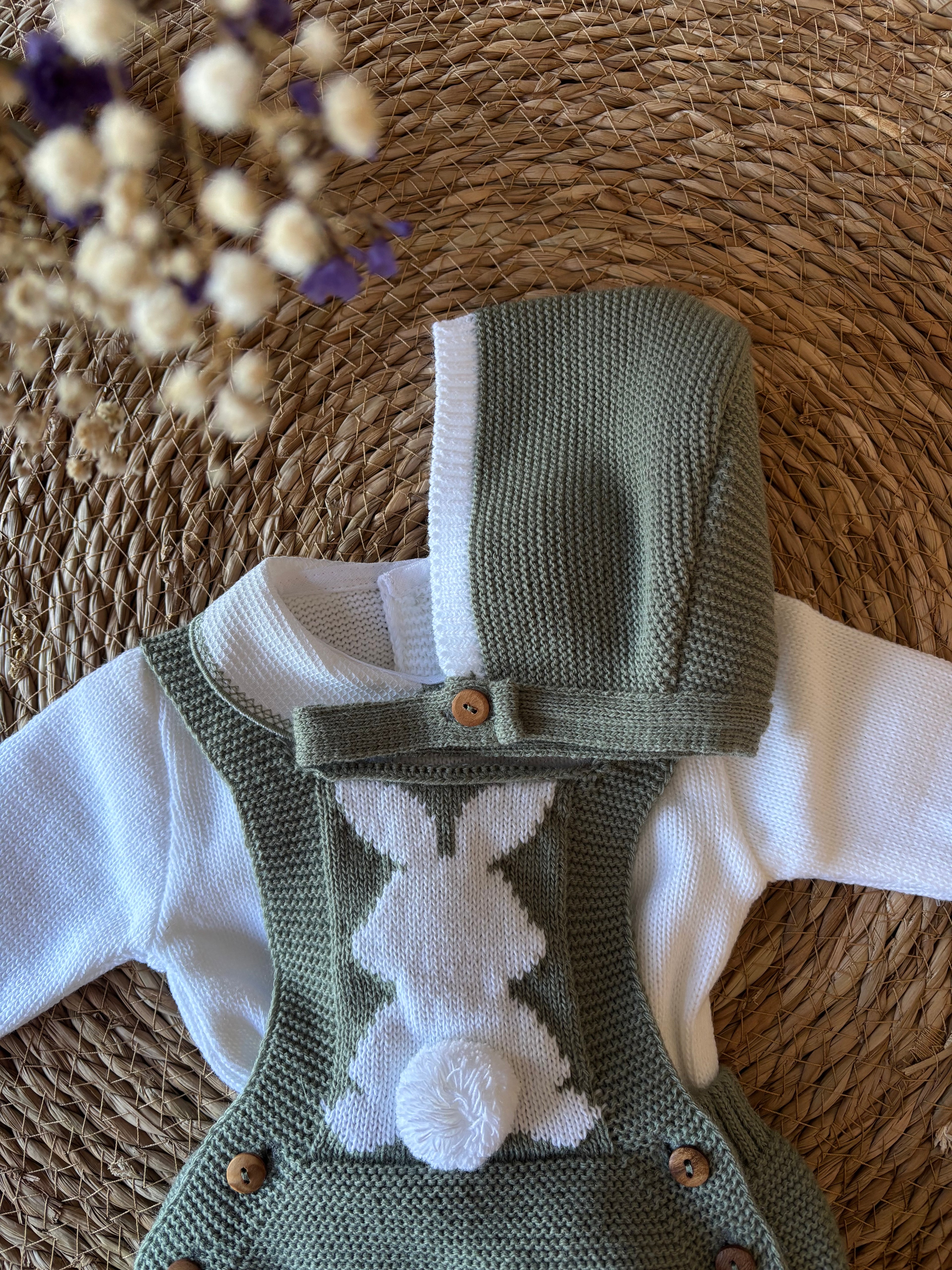 CONJUNTO 3 PIEZAS CONEJITO