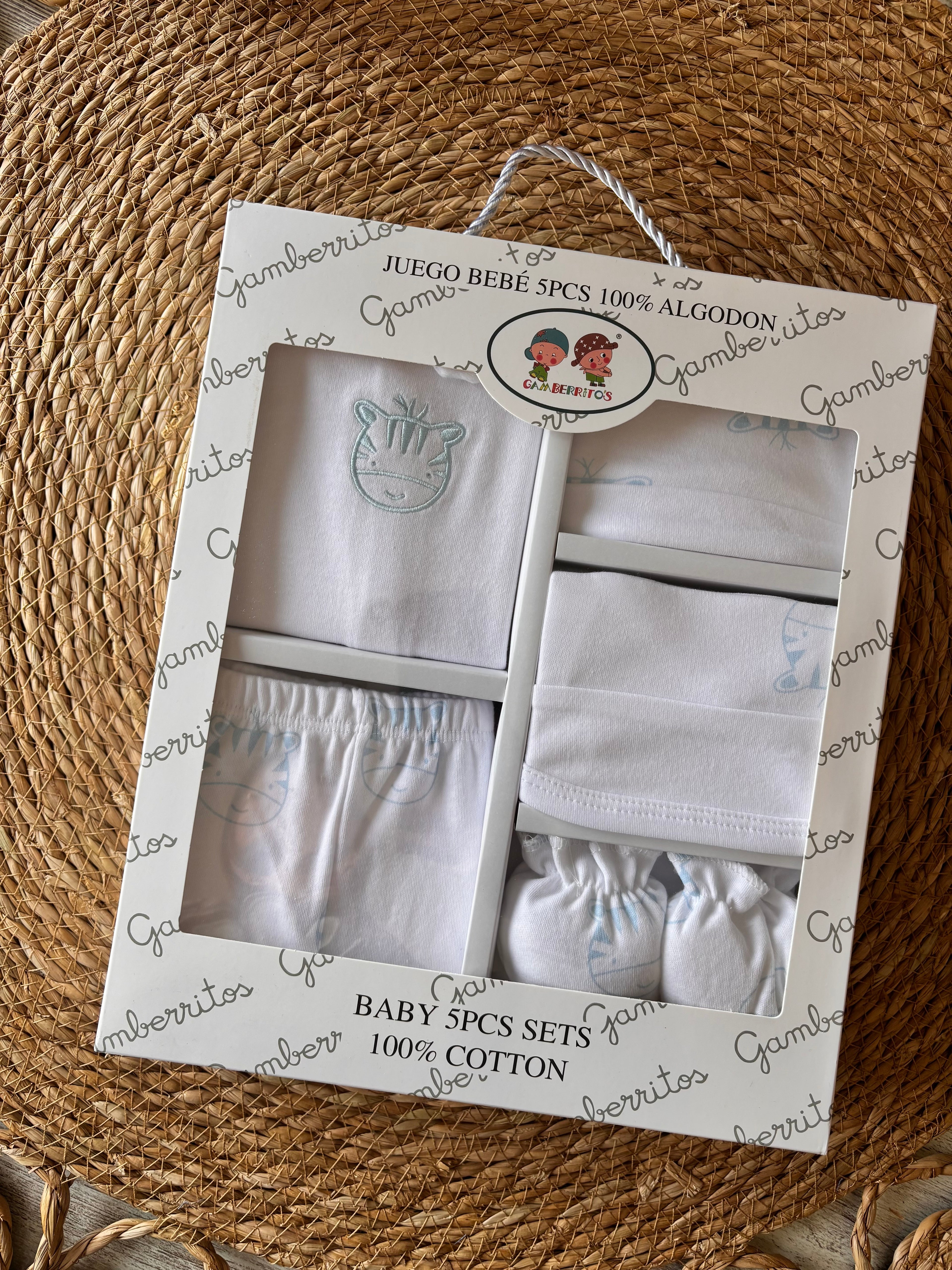 JUEGO 5 PIEZAS PRIMERA PUESTA