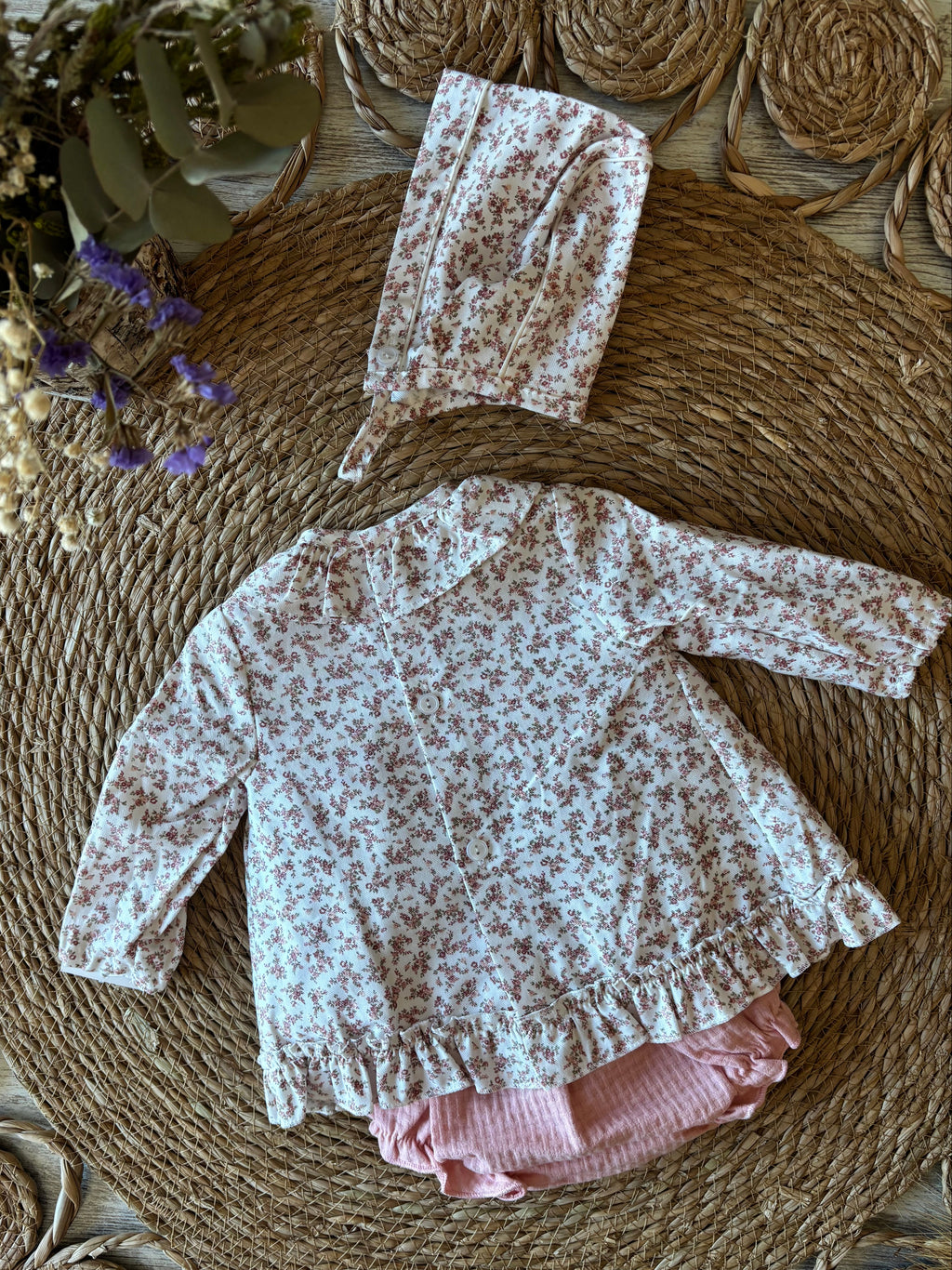 JESUSITO 3 PIEZAS FLORAL