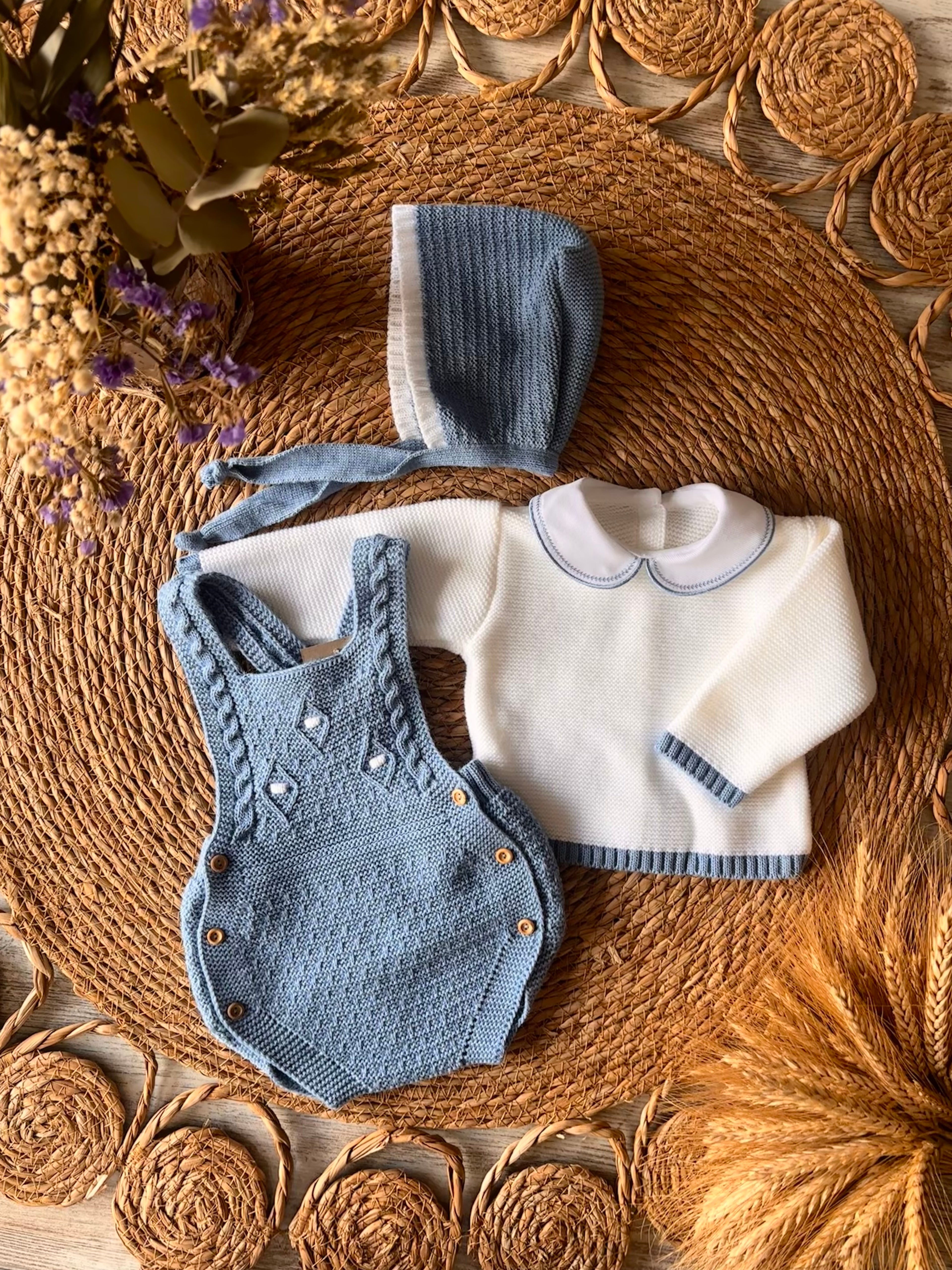 CONJUNTO 3 PIEZAS DULCE