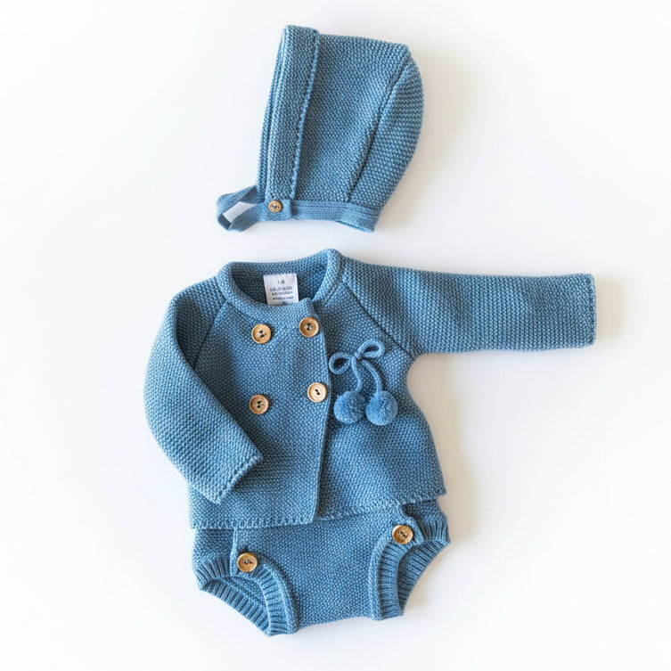 CONJUNTO 3 PIEZAS ENCANTO PETROLEO