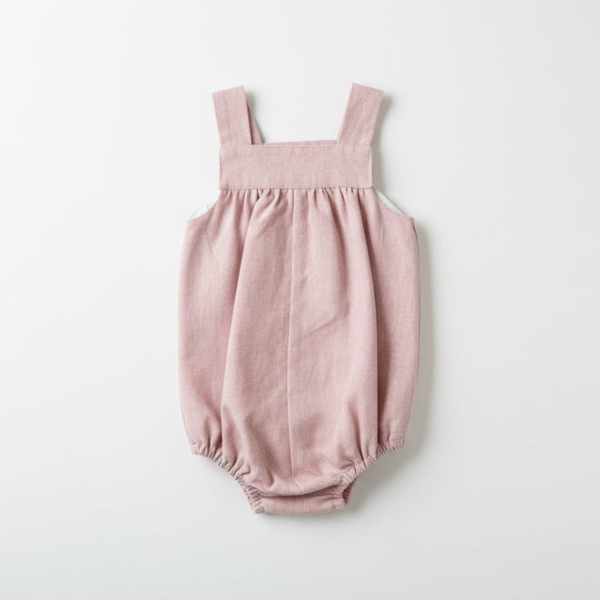 PETO ALGODÓN ROSA Y PUNTILLA