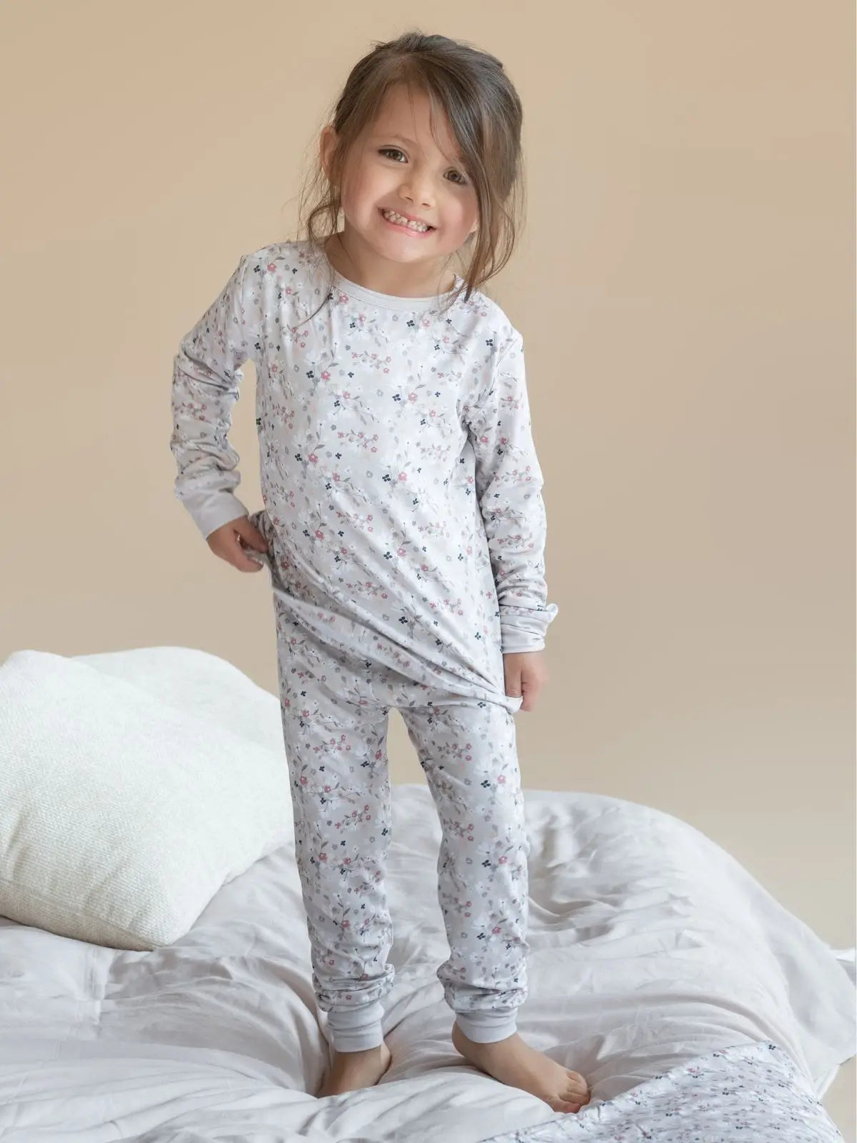 PIJAMA DE BAMBÚ FLORAL