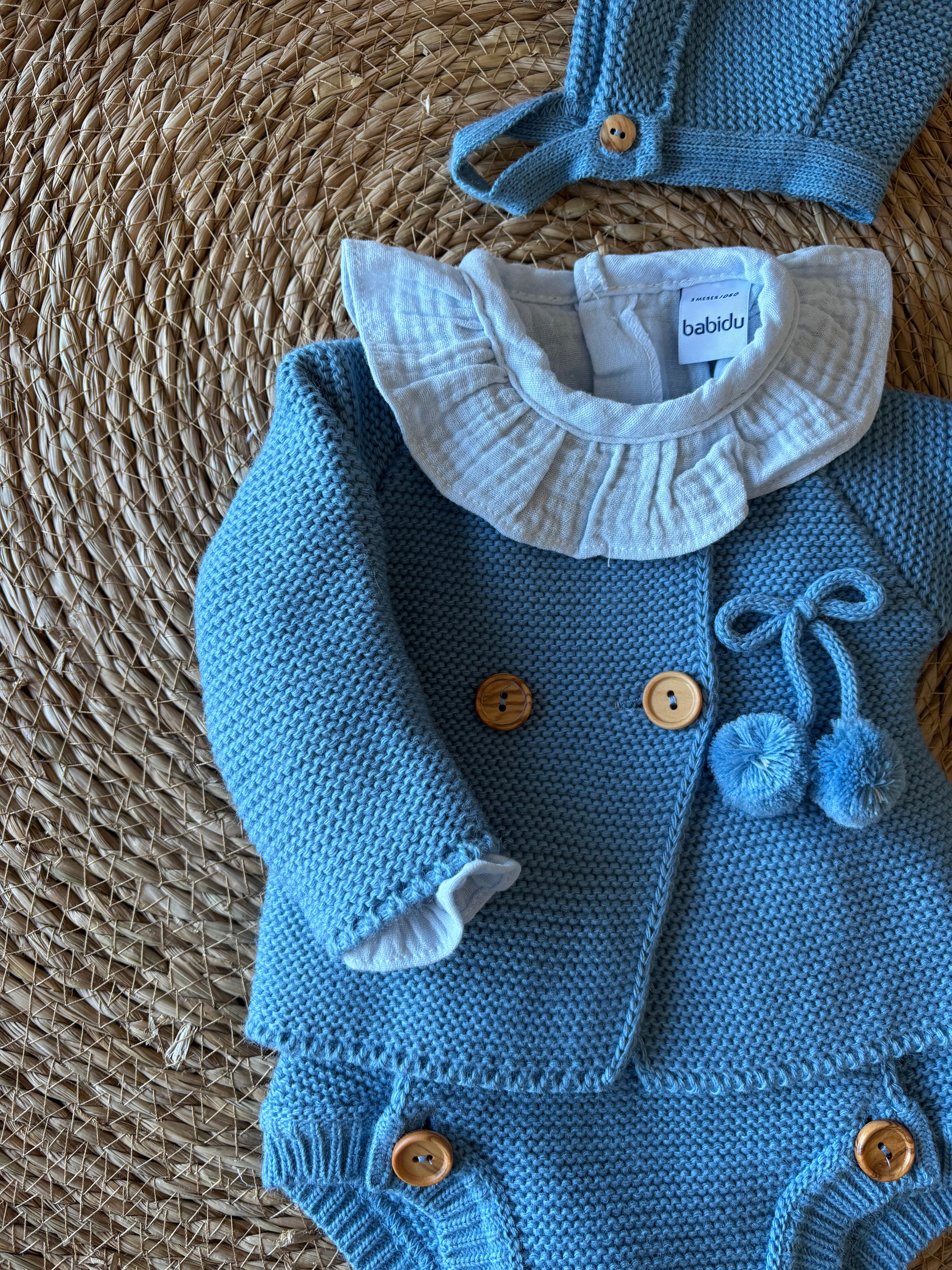 CONJUNTO 3 PIEZAS ENCANTO PETROLEO