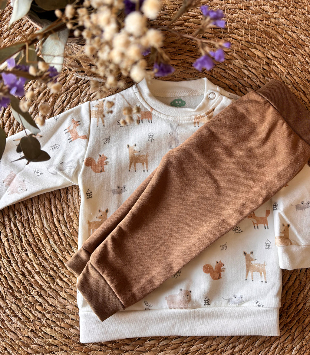 CONJUNTO SUDADERA Y PANTALÓN BOSQUE