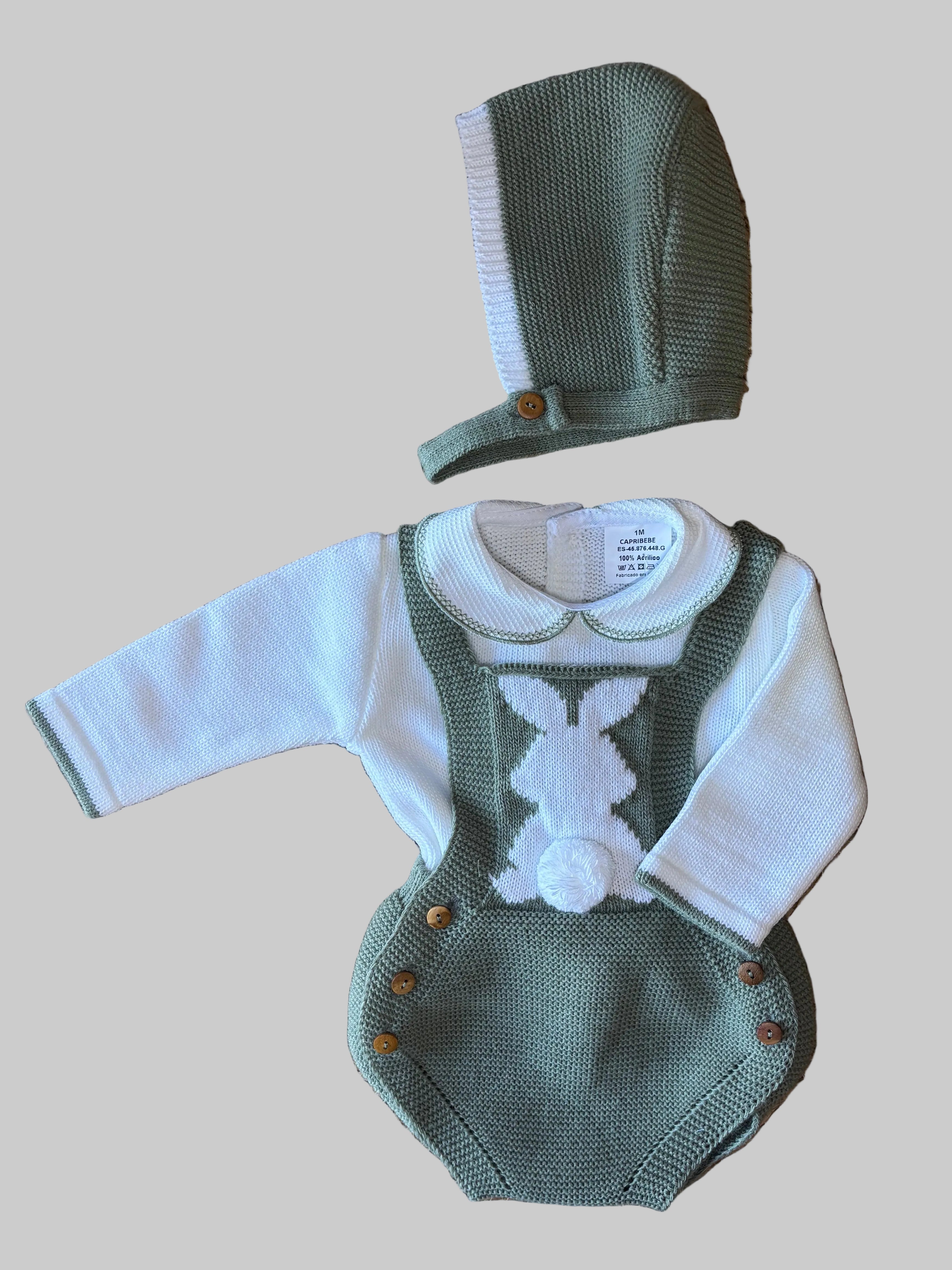 CONJUNTO 3 PIEZAS CONEJITO