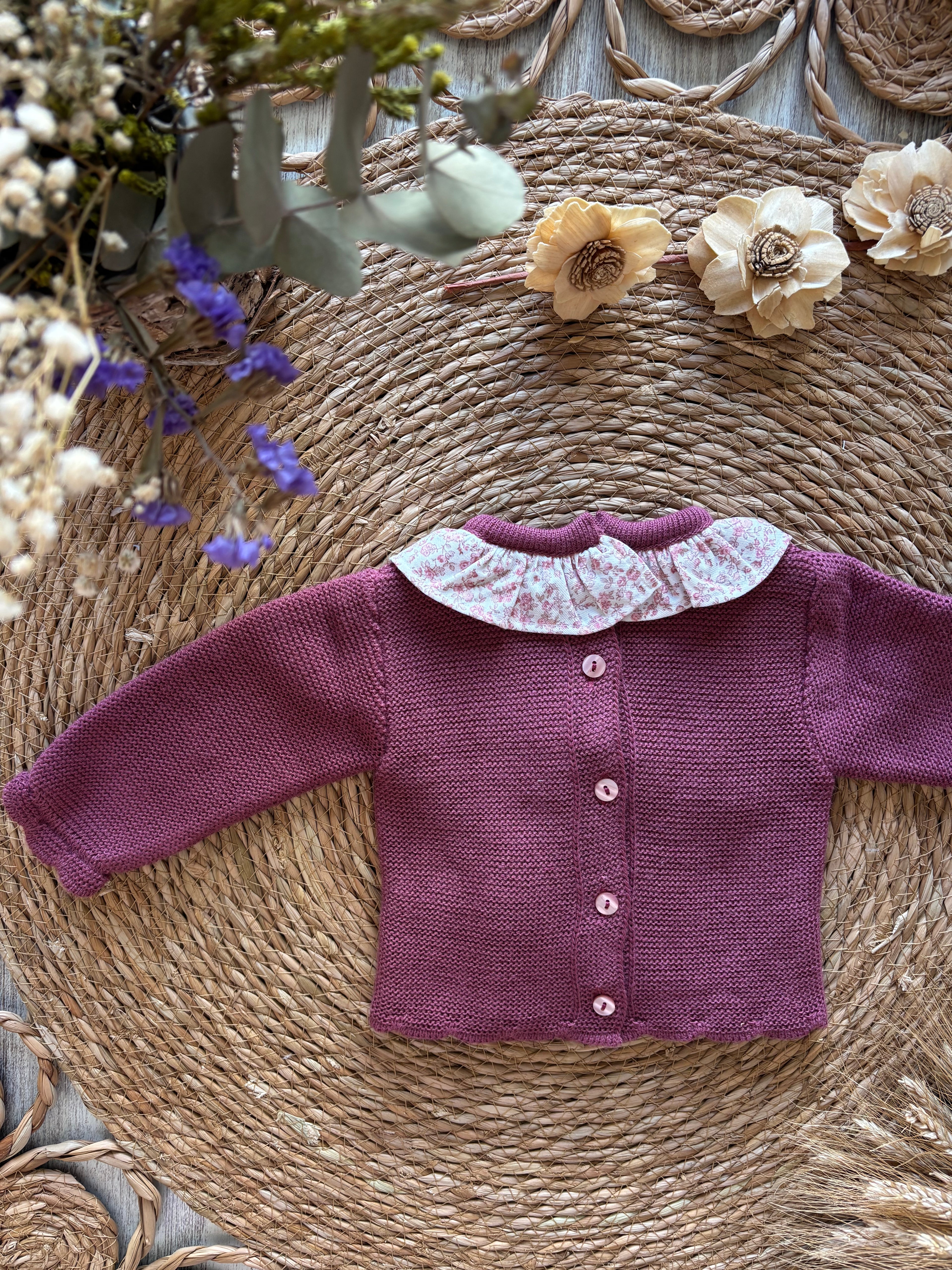 CONJUNTO JERSEY, CUBRE PAÑAL Y CAPOTA BUDEOS