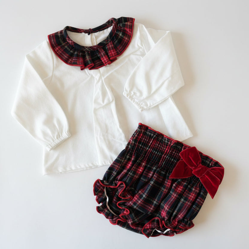 CONJUNTO POLOLO Y CAMISA ESCOCES