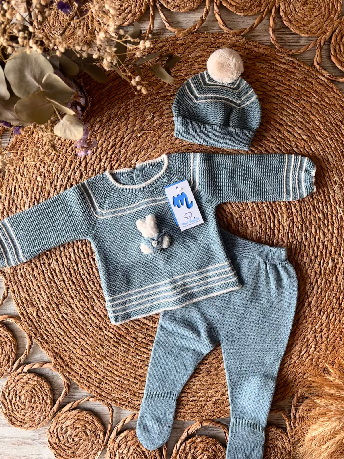 CONJUNTO 3 PIEZAS HAURRA