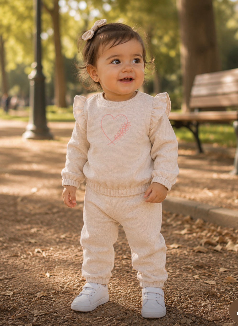 CONJUNTO SUDADER Y PANTALON CORAZÓN