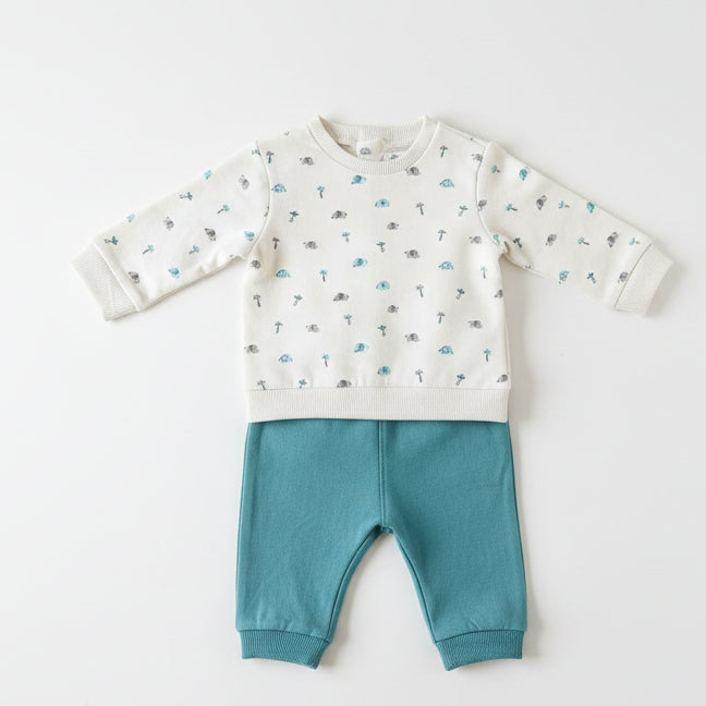 CONJUNTO SUDADERA Y PANTALÓN BEBE