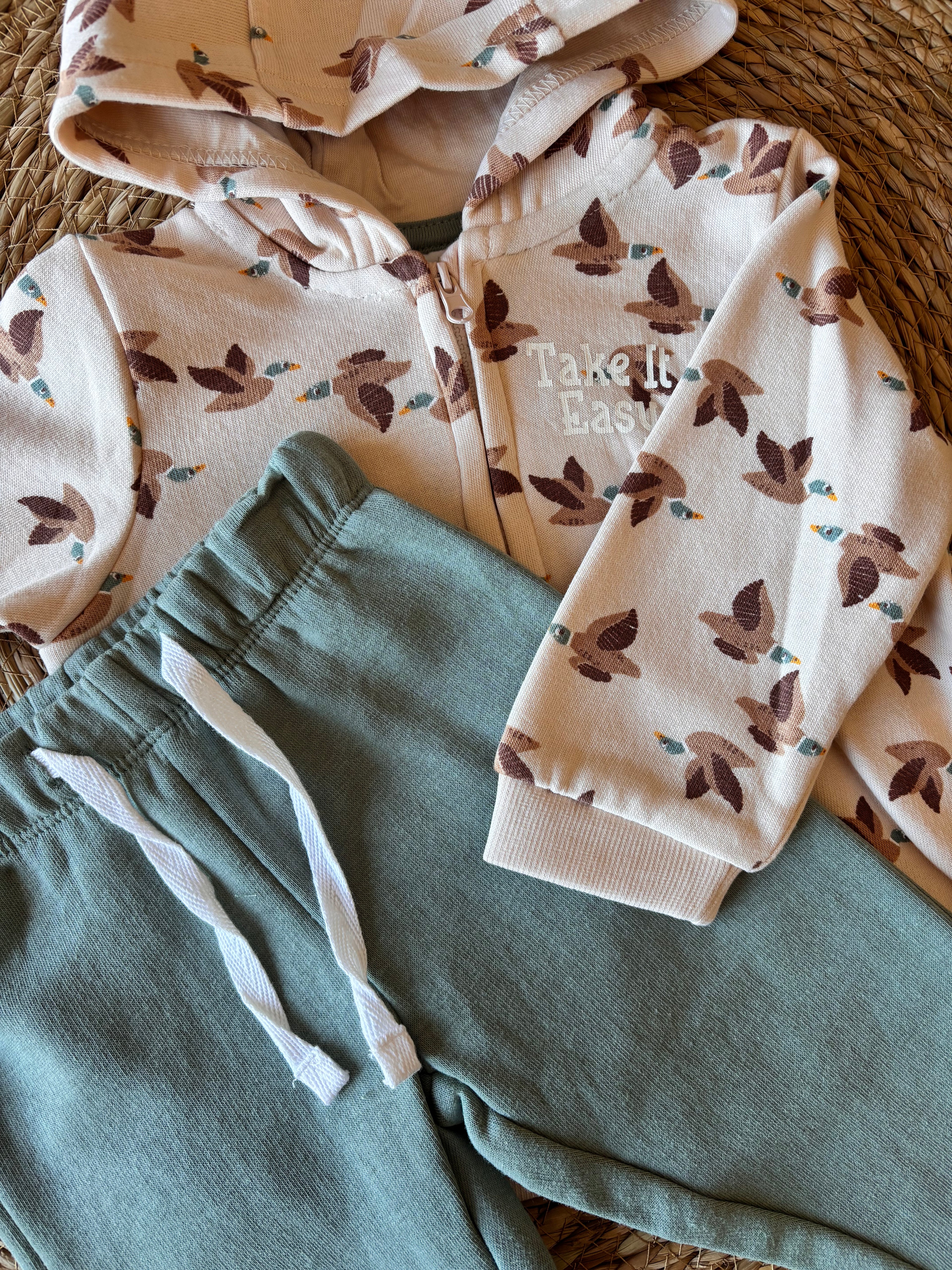 SUDADERA Y PANTALON COLIBRÍ