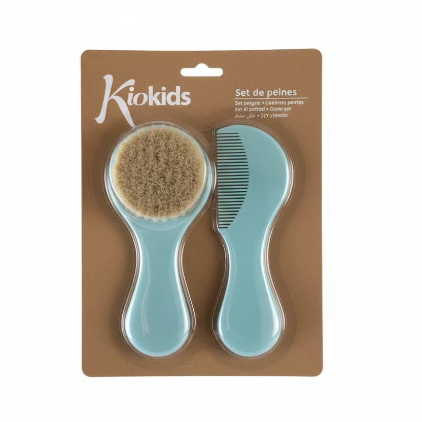 SET DOS PEINES RECIÉN NACIDO