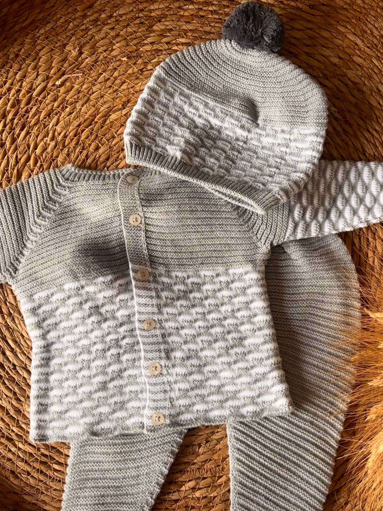 CONJUNTO 3 PIEZAS LUNA