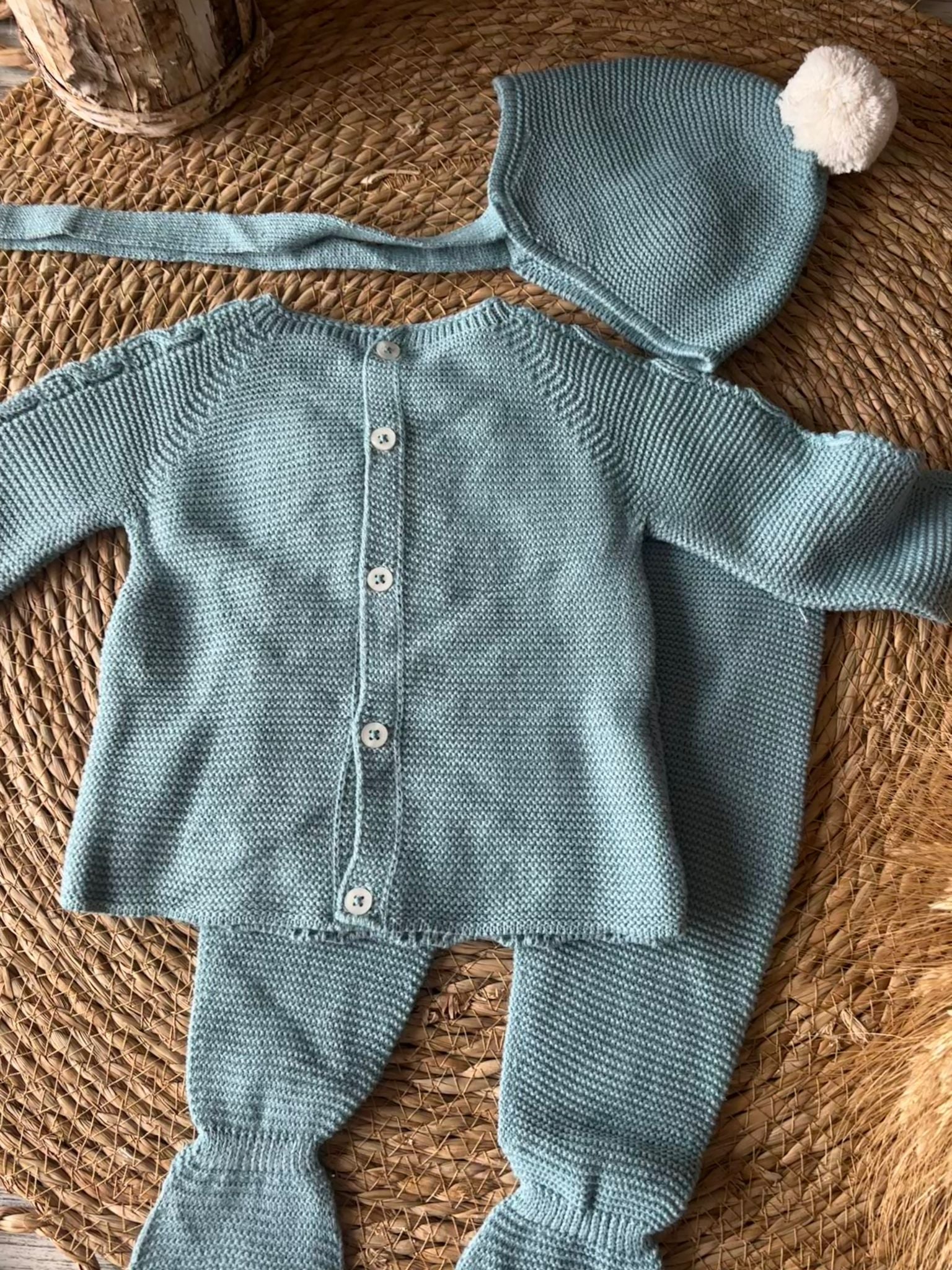 CONJUNTO 3 PIEZAS NUEZ