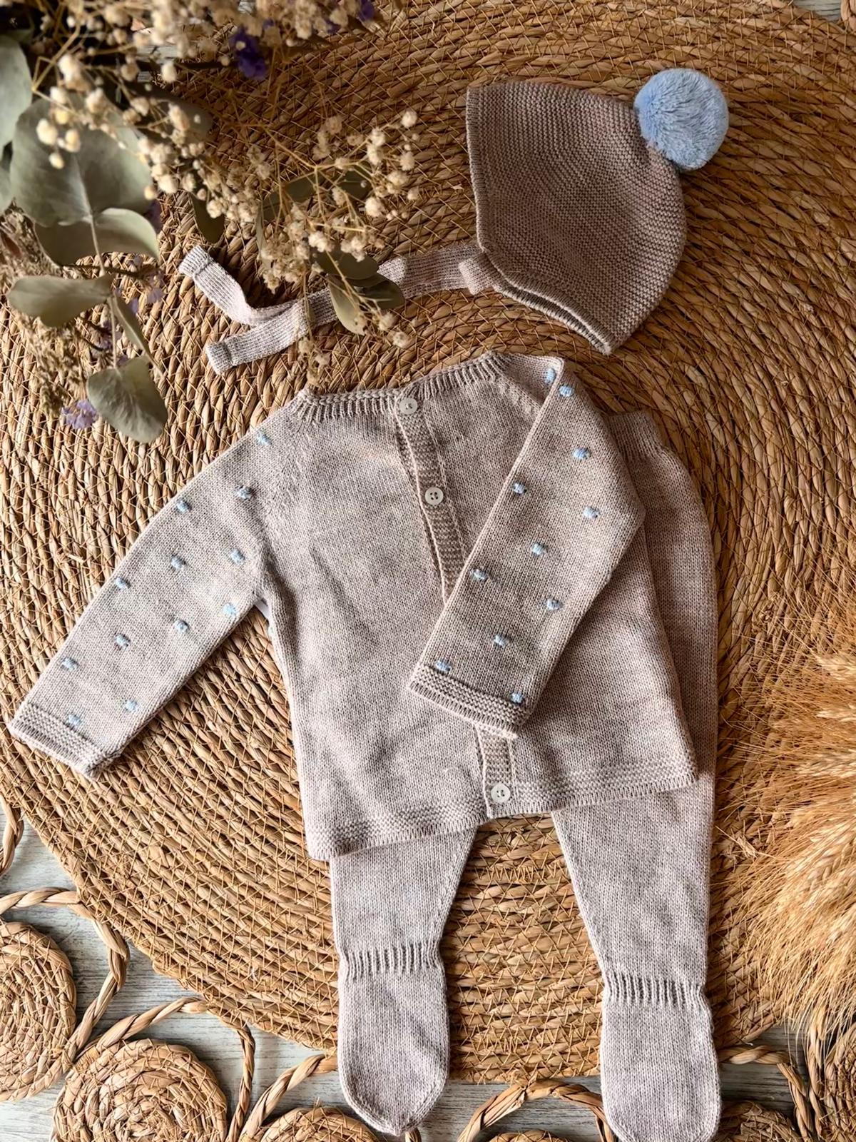 CONJUNTO 3 PIEZAS NUBE