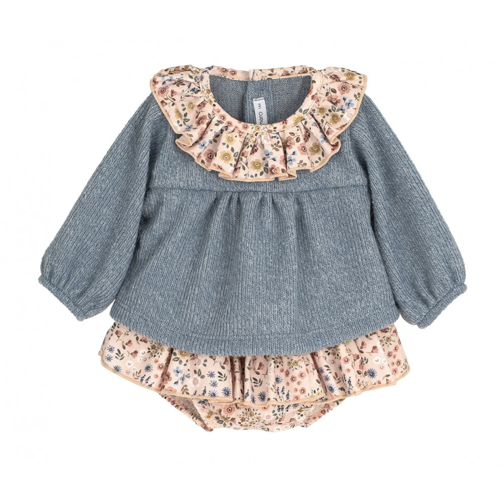 CONJUNTO DOS PIEZAS CUBRE PAÑAL Y JERSEY URDINA